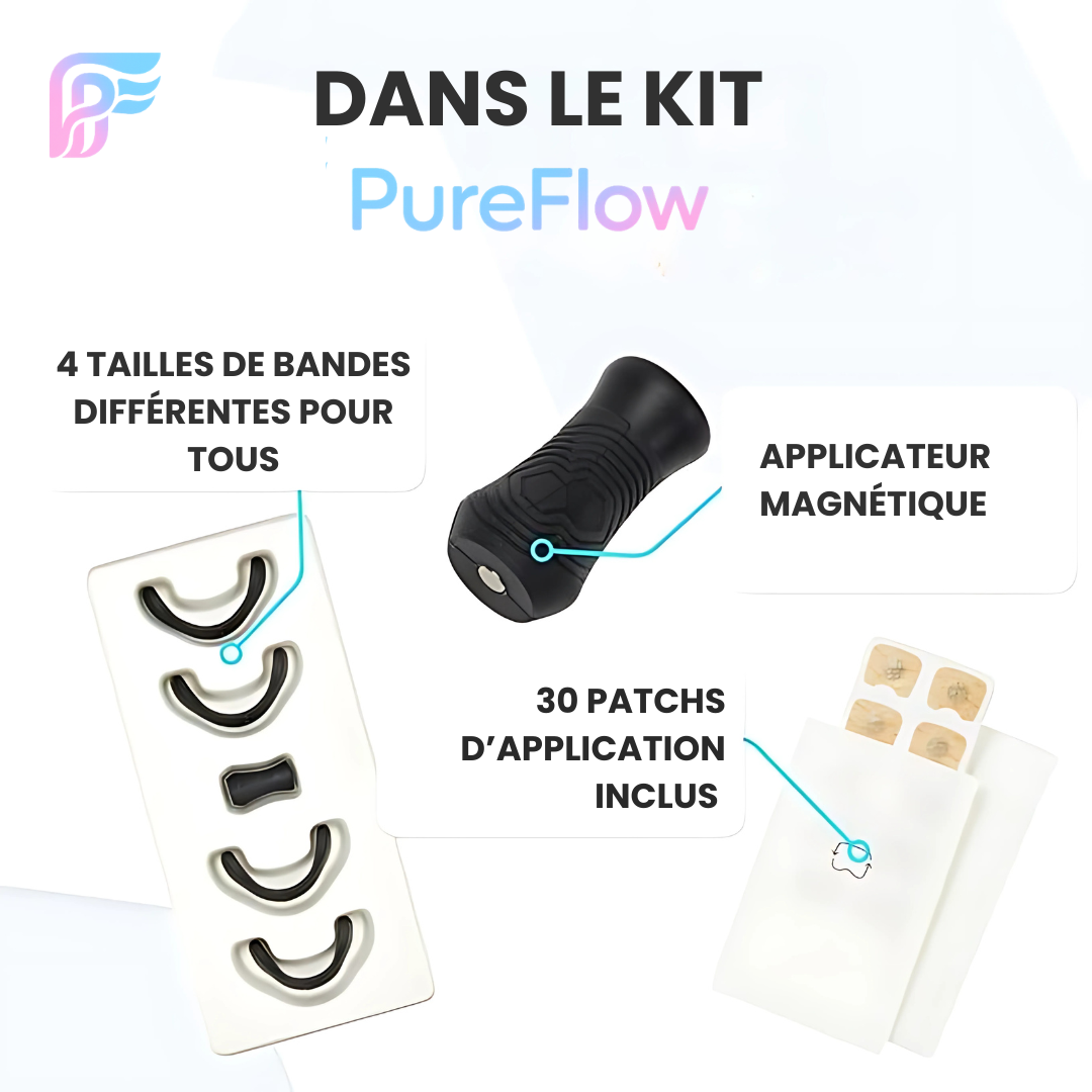 Bandes nasales magnétiques PureFlow™